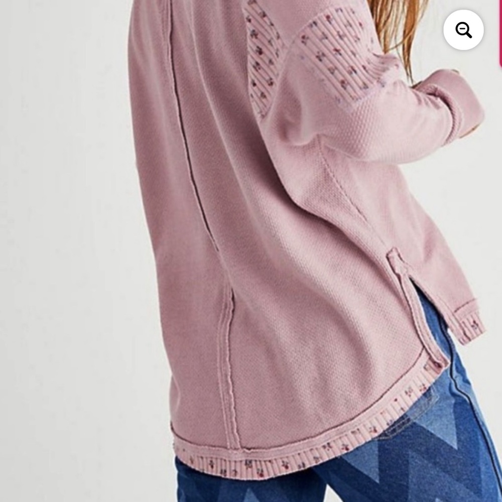 Free People Heart to heart Thermal Henley - Picture 6 of 7